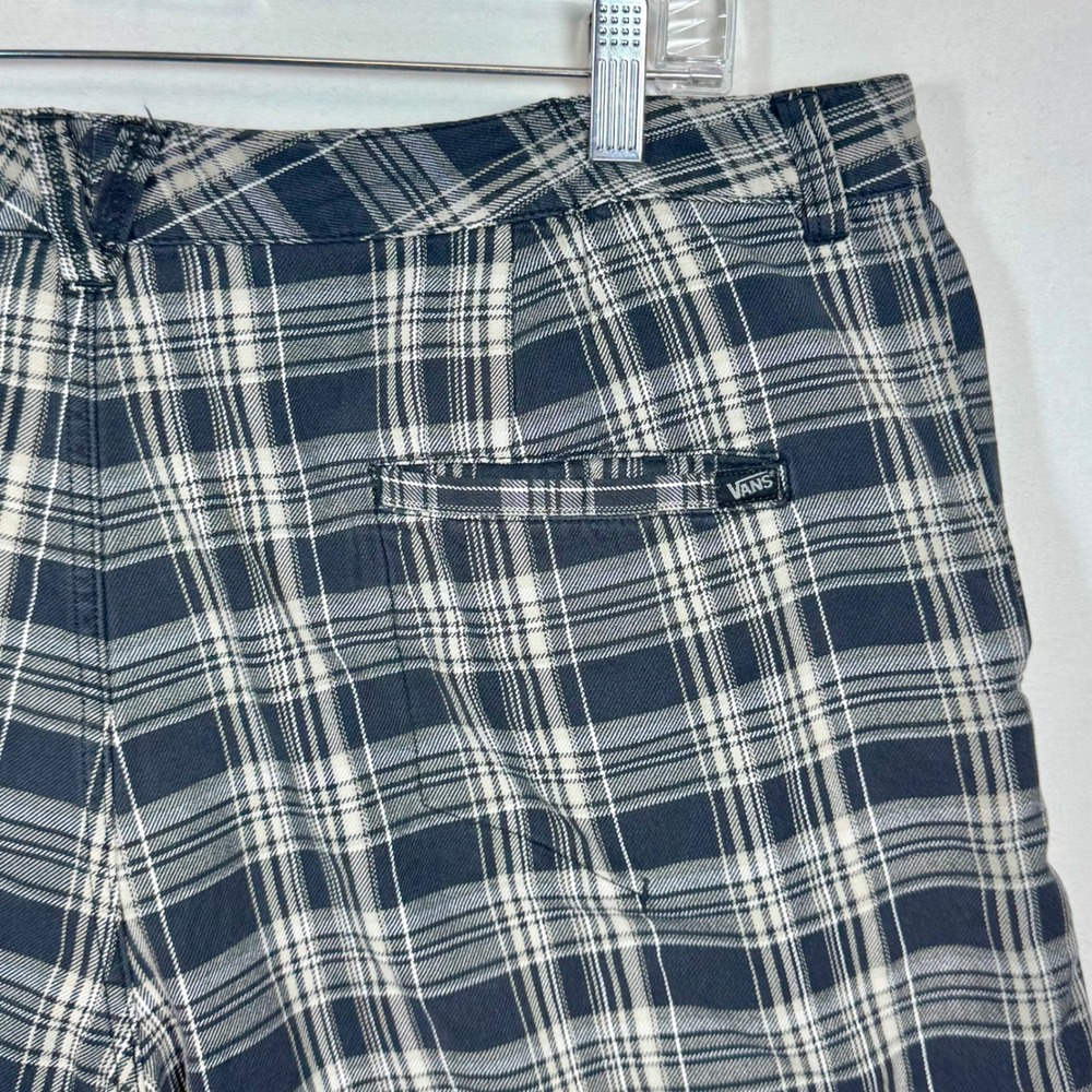 Vans Plaid Shorts Skateboard Casual Comfy Everyday Wear Size 36 Y2K - Picture 6 of 6